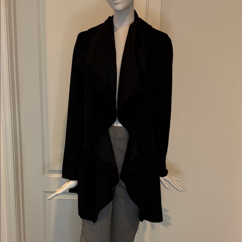 Double Zero Black Trench Coat